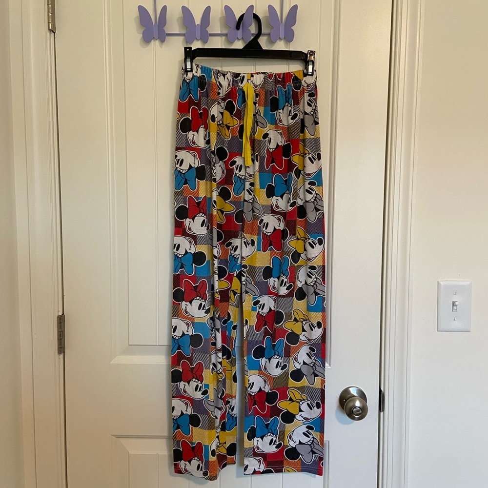 Kids Minnie Mouse patterned‎ sleep pants — medium
